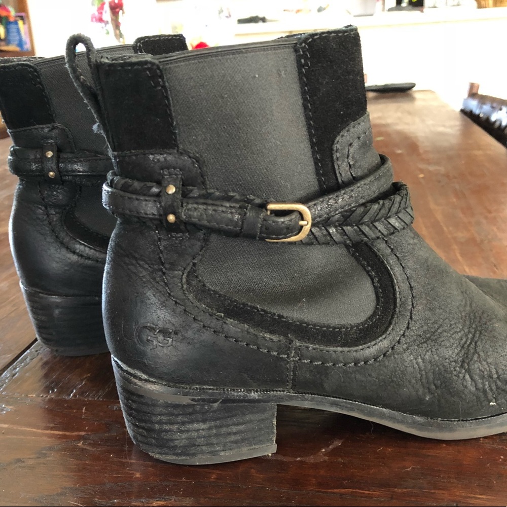 UGG Leather and Suede boots